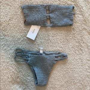 Zaful Strapless Bikini